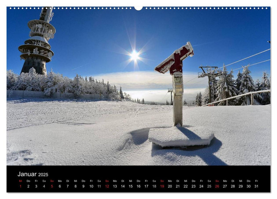 Rund um den Ochsenkopf (CALVENDO Premium Wandkalender 2025)