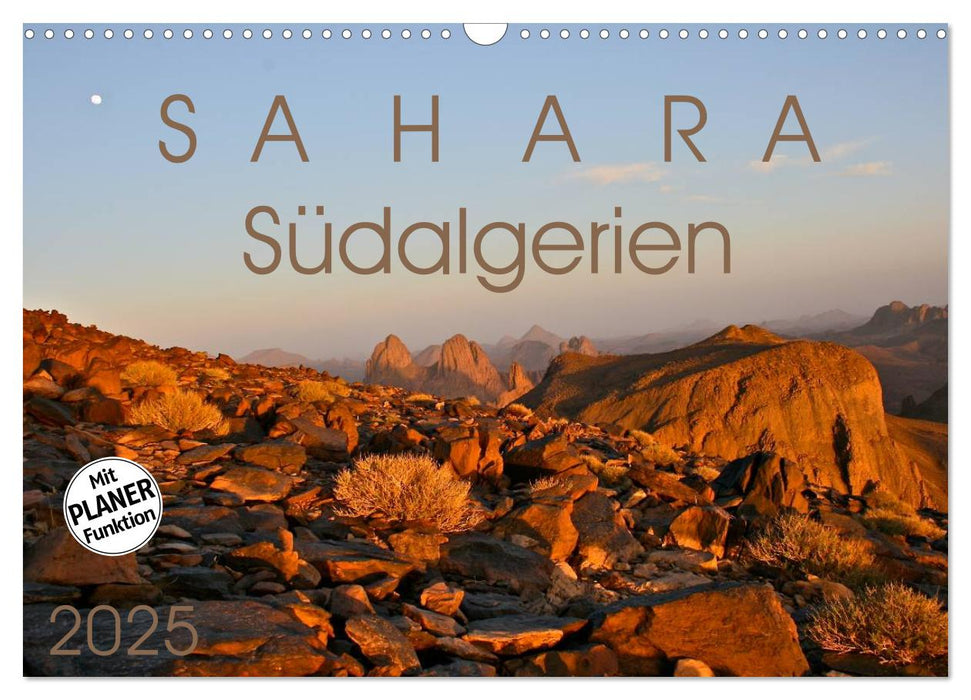 Sahara - Südalgerien (CALVENDO Wandkalender 2025)
