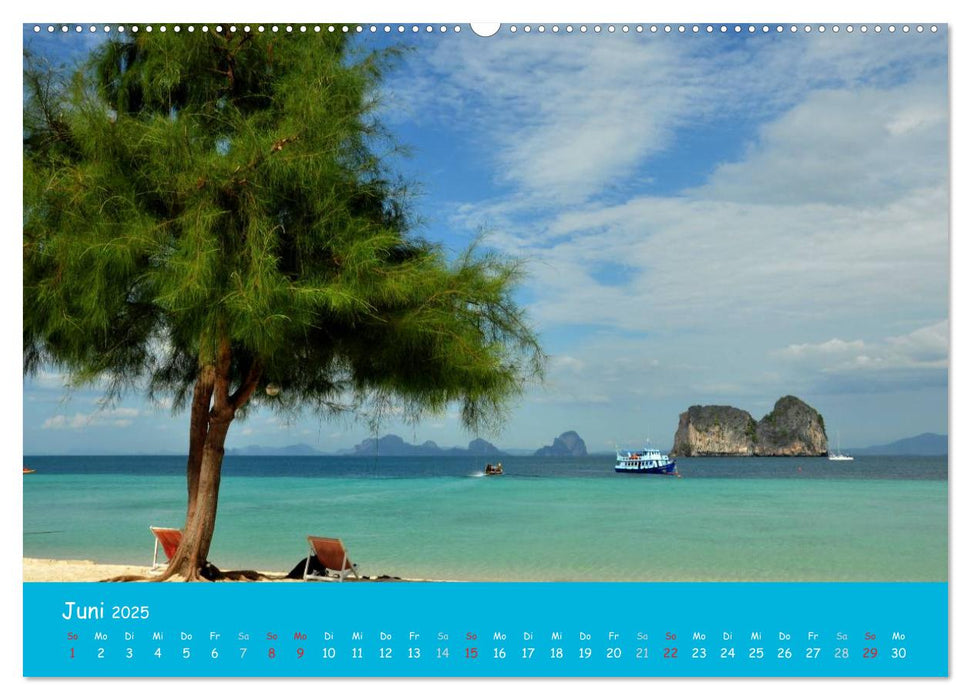 Tropische Strände (CALVENDO Premium Wandkalender 2025)
