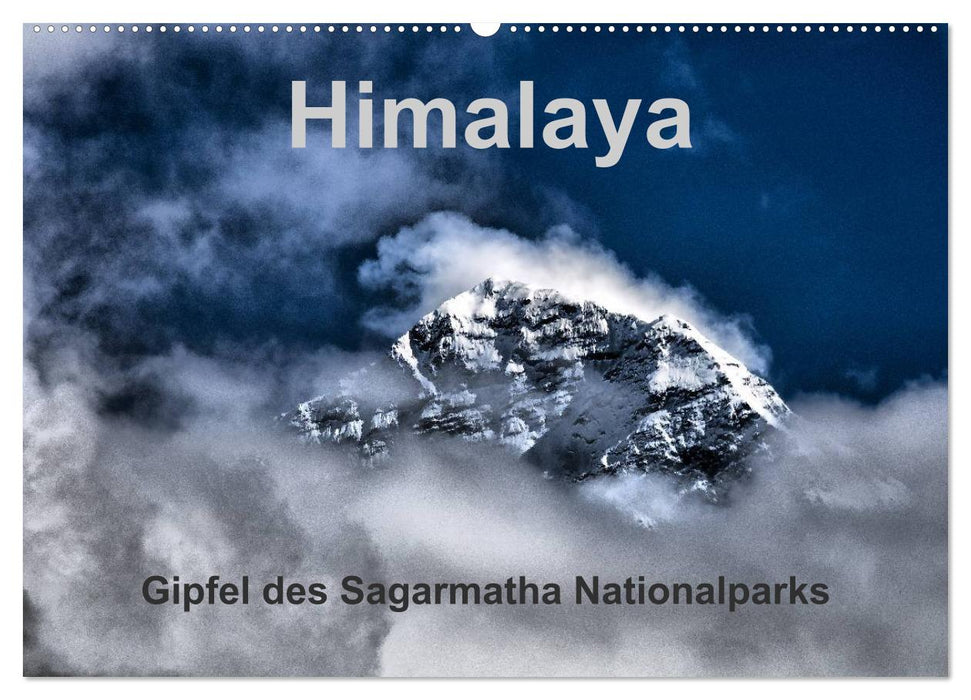 Himalaya - Gipfel des Sagarmatha Nationalparks (CALVENDO Wandkalender 2025)