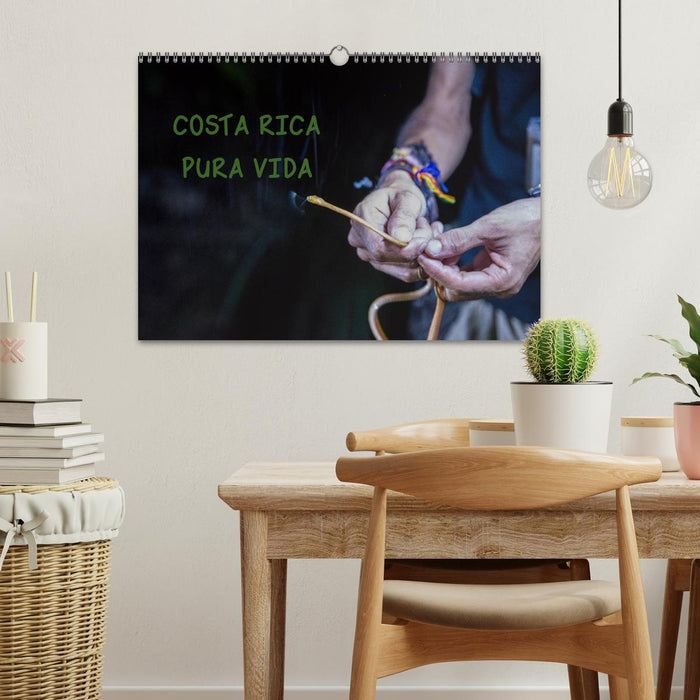 COSTA RICA - PURA VIDA (CALVENDO Wandkalender 2025)