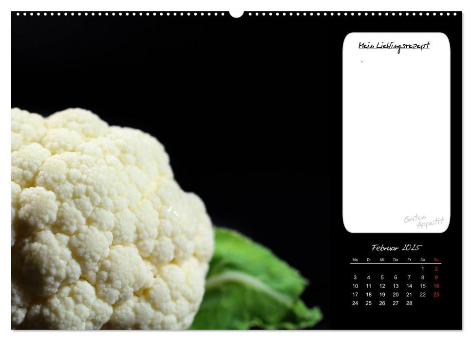 Küchenkalender Guten Appetit (CALVENDO Premium Wandkalender 2025)