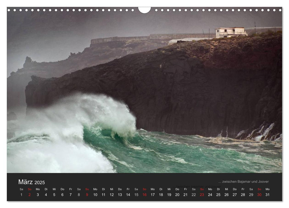 TENERIFFA Der wilde Norden (CALVENDO Wandkalender 2025)