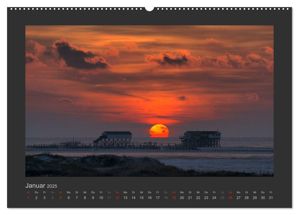 Impressionen aus St. Peter-Ording (CALVENDO Premium Wandkalender 2025)