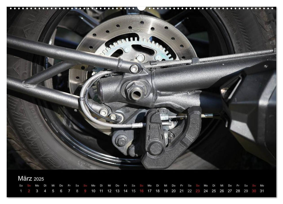 CanAm Spyder F3 (CALVENDO Premium Wandkalender 2025)