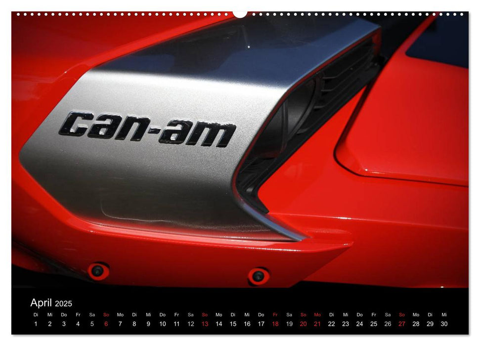 CanAm Spyder F3 (CALVENDO Premium Wandkalender 2025)