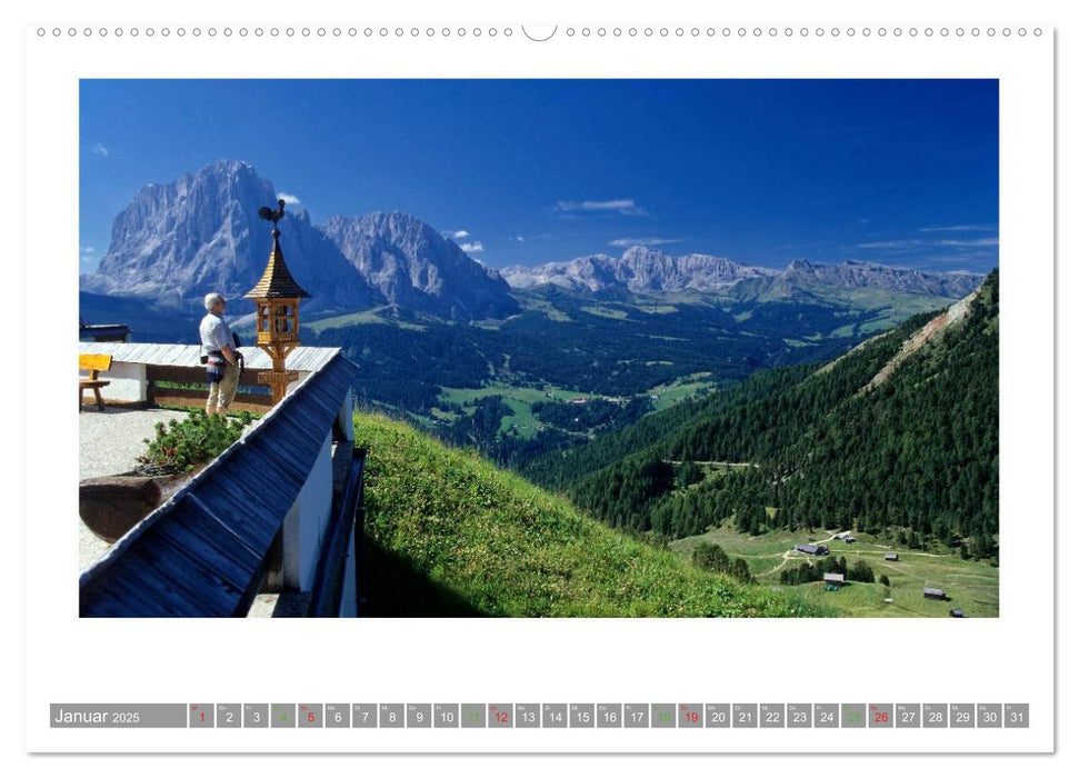 SÜDTIROL - Land der Berge (CALVENDO Wandkalender 2025)