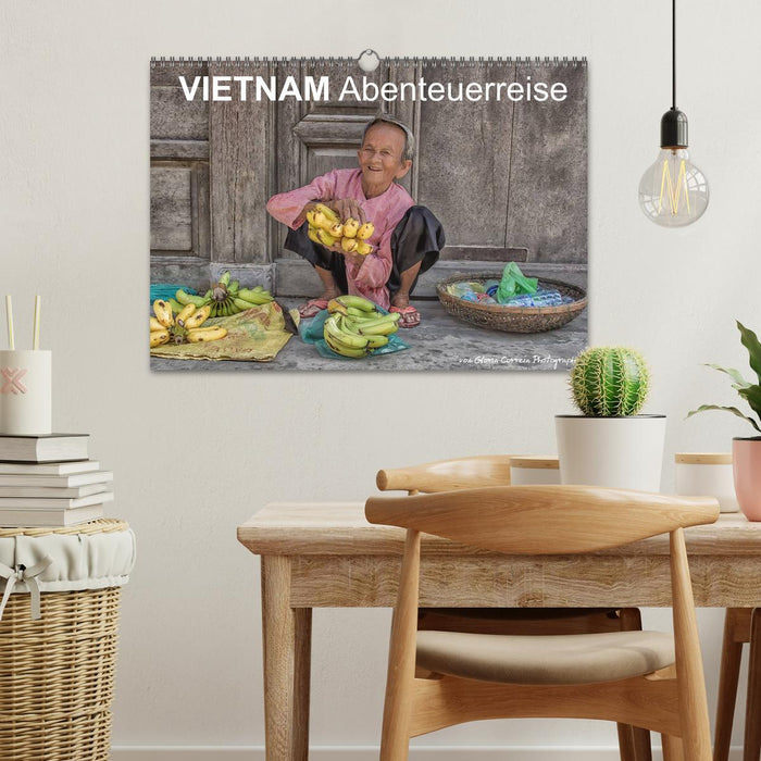 Vietnam Abenteuerreise (CALVENDO Wandkalender 2025)