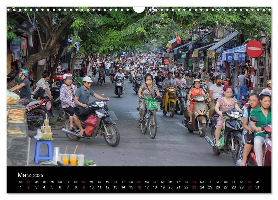 Vietnam Abenteuerreise (CALVENDO Wandkalender 2025)