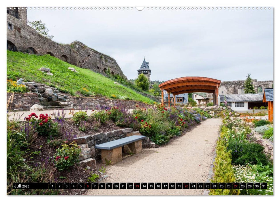 Oberwesel - Stadt der Türme (CALVENDO Premium Wandkalender 2025)