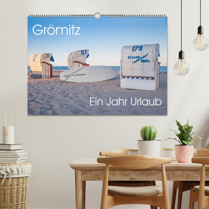 Grömitz - Ein Jahr Urlaub (CALVENDO Wandkalender 2025)