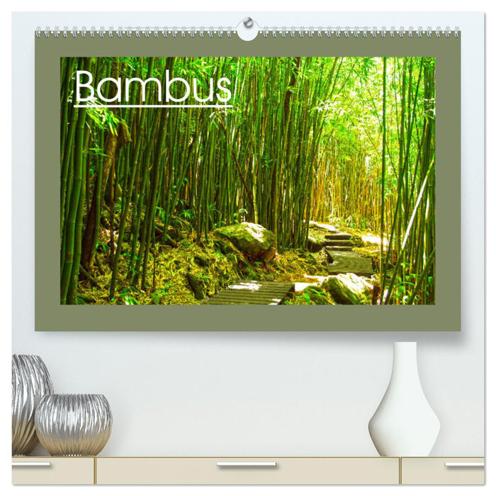 Bambus (CALVENDO Premium Wandkalender 2025)