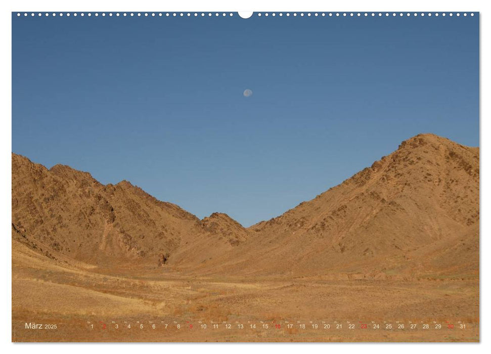 Wüste Gobi (CALVENDO Premium Wandkalender 2025)