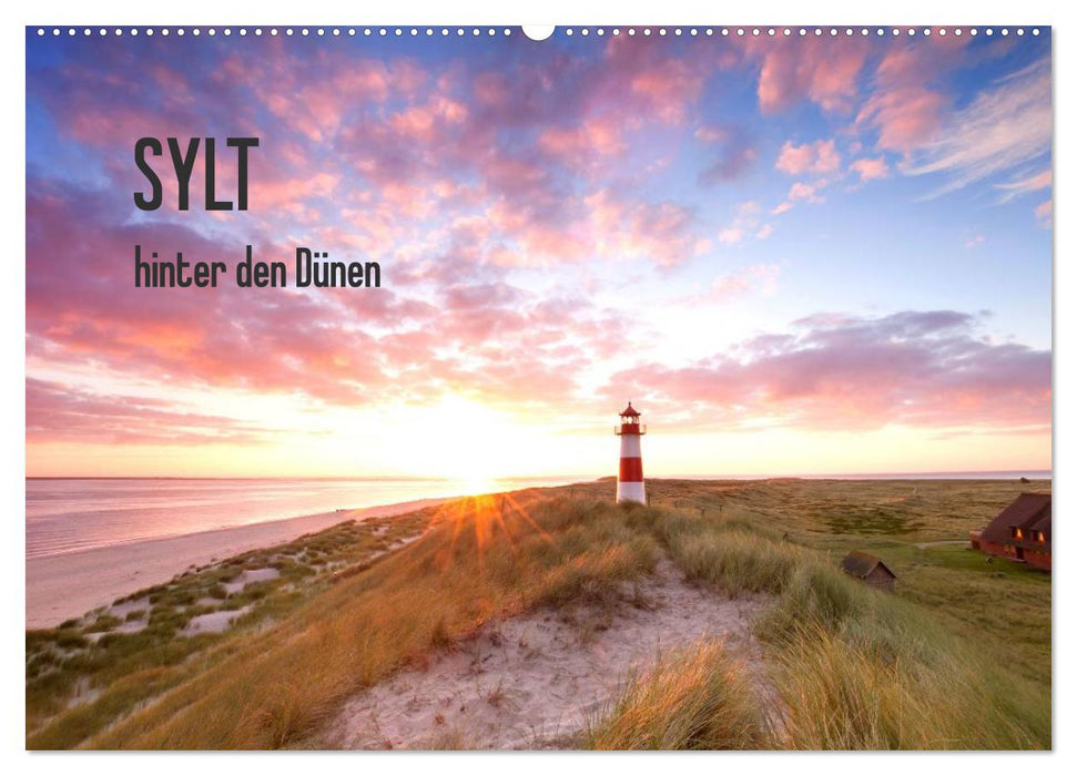 SYLT hinter den Dünen (CALVENDO Wandkalender 2025)