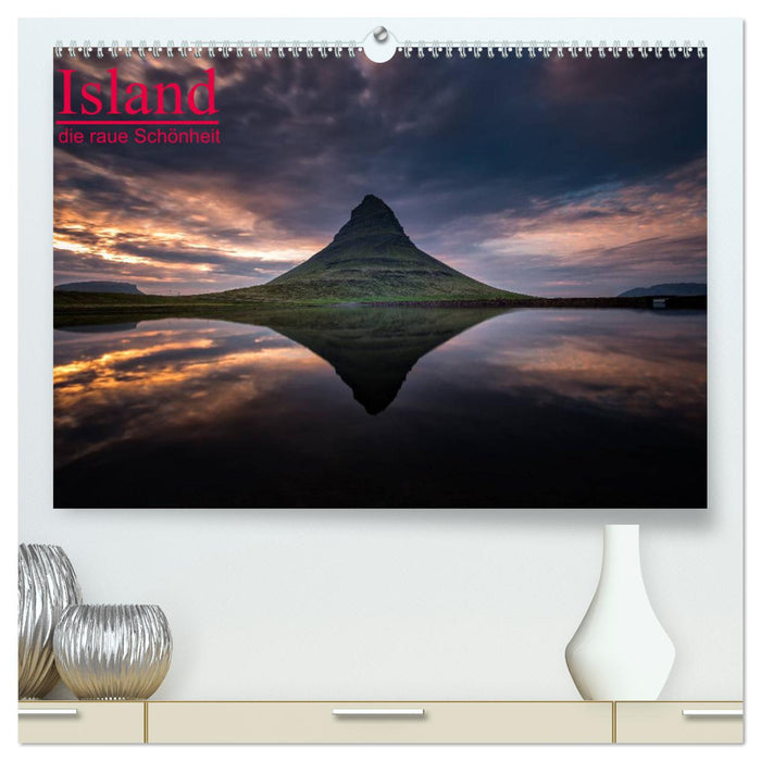 Island - die raue Schönheit (CALVENDO Premium Wandkalender 2025)