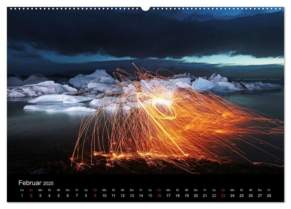 Islandabenteuer 2025 (CALVENDO Premium Wandkalender 2025)