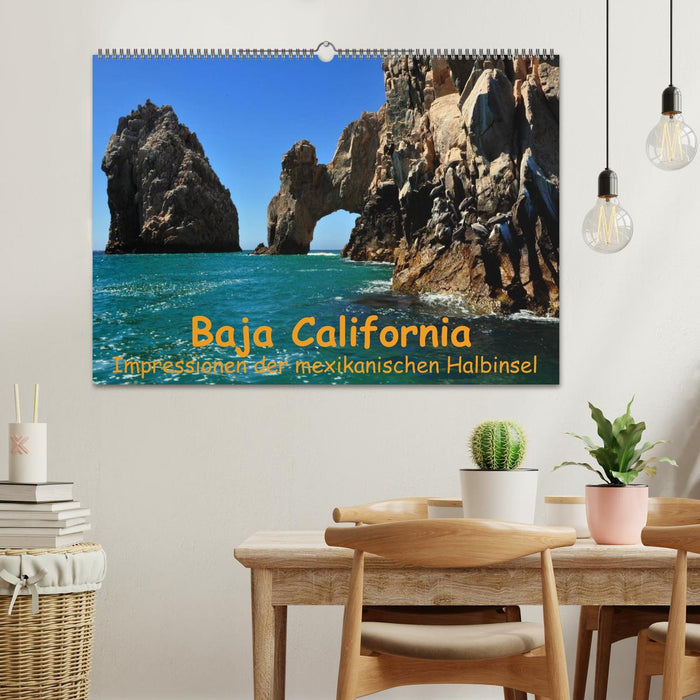 Baja California - Impressionen der mexikanischen Halbinsel (CALVENDO Wandkalender 2025)