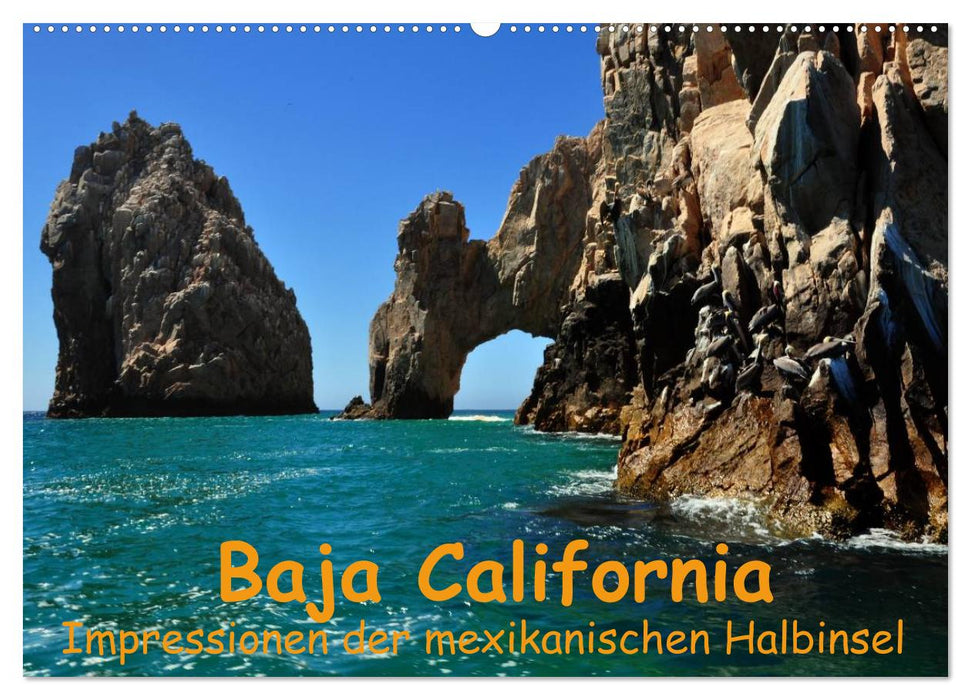 Baja California - Impressionen der mexikanischen Halbinsel (CALVENDO Wandkalender 2025)