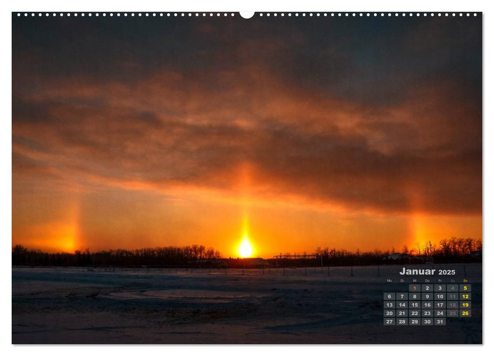 Manitoba 2025 Wenn die Sonne schlafen geht (CALVENDO Premium Wandkalender 2025)