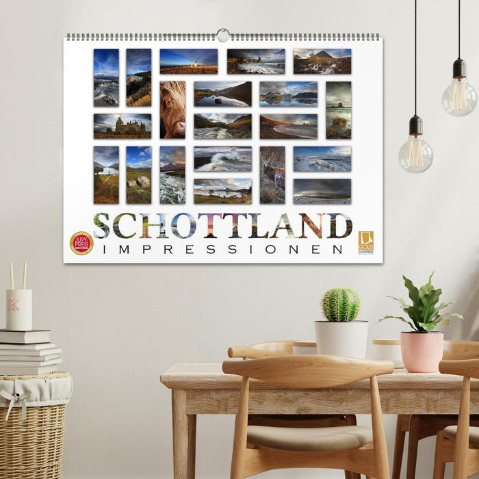 Schottland Impressionen (CALVENDO Wandkalender 2025)