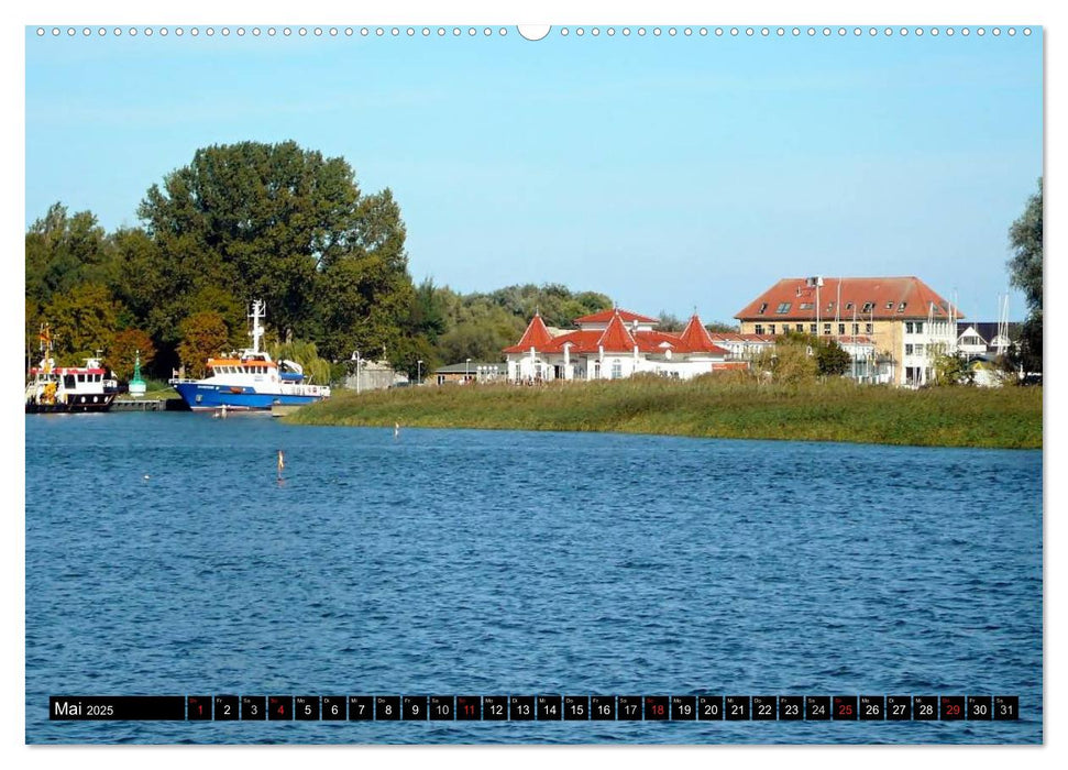 USEDOM - Seebäder und Naturparadies (CALVENDO Premium Wandkalender 2025)