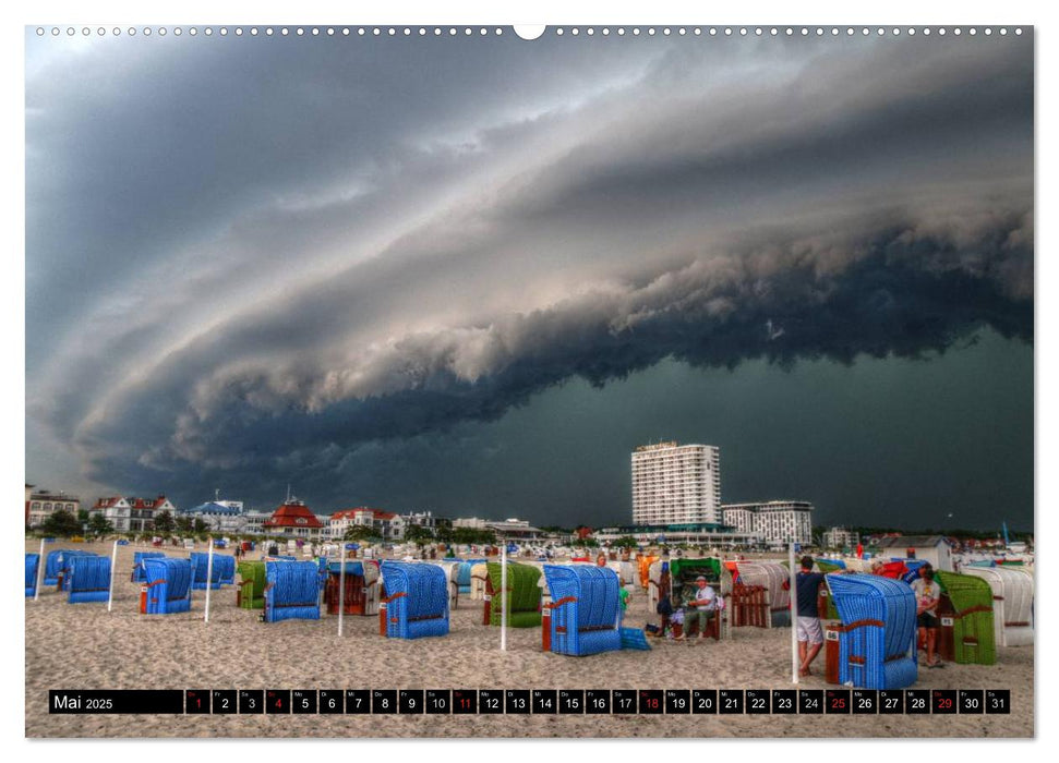 Urlaub in Warnemünde (CALVENDO Premium Wandkalender 2025)