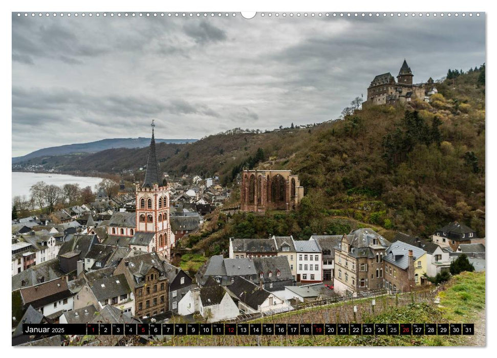 Romantisches Bacharach - Teil II (CALVENDO Premium Wandkalender 2025)