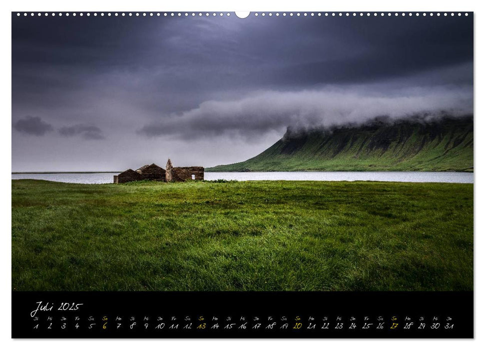 ISLAND - Traumlandschaften (CALVENDO Premium Wandkalender 2025)
