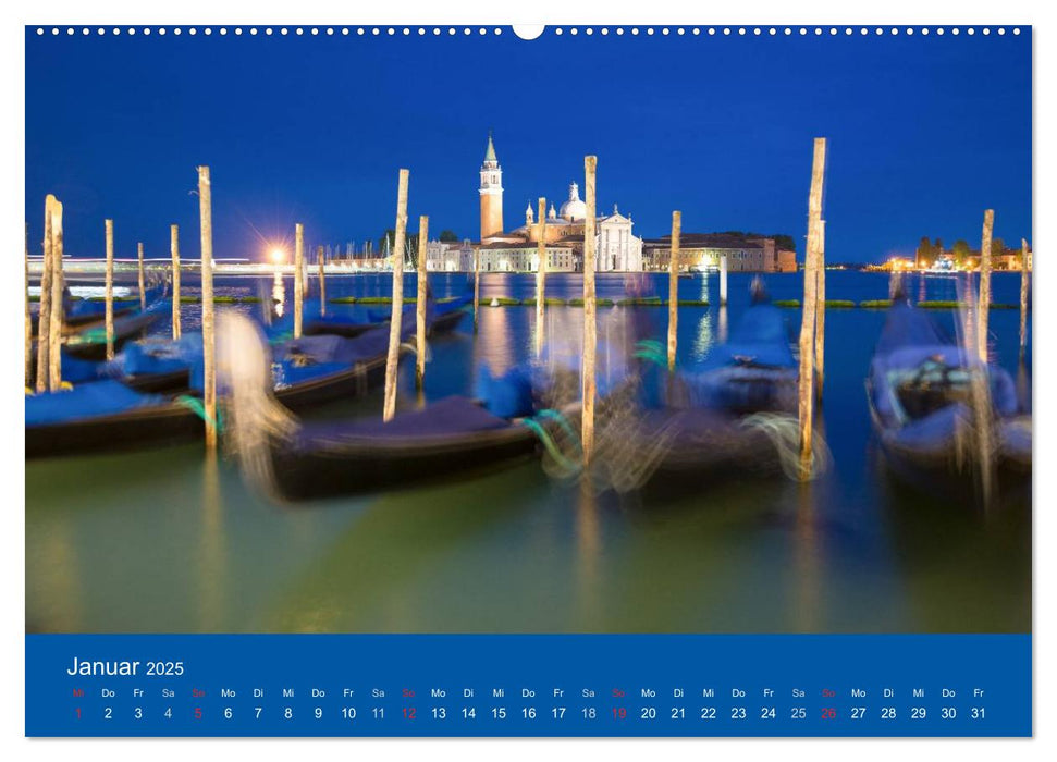 Mein lautloses Venedig (CALVENDO Premium Wandkalender 2025)