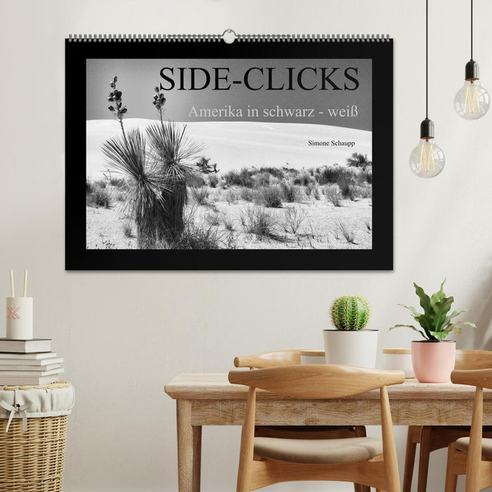 Side-Clicks Amerika in schwarz-weiß (CALVENDO Wandkalender 2025)