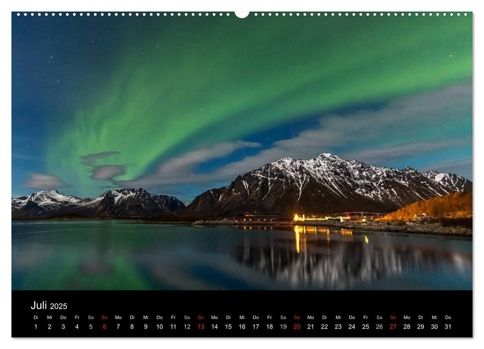 Nordnorwegen - Wundervolle Lofoten (CALVENDO Premium Wandkalender 2025)