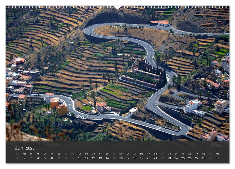 me gusta La Gomera (CALVENDO Wandkalender 2025)