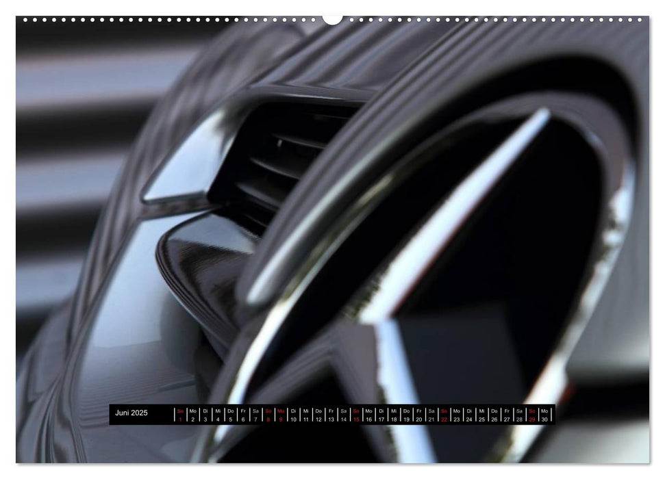 Mercedes SLK - ganz nah (CALVENDO Wandkalender 2025)
