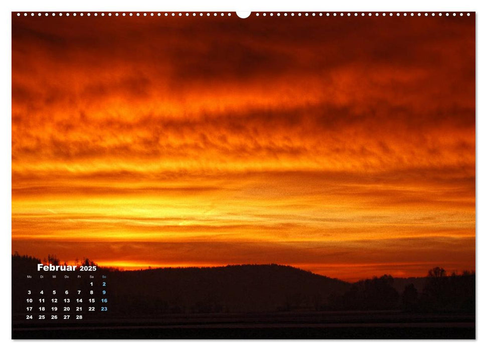 Wolkenträume - Traumwolken (CALVENDO Premium Wandkalender 2025)