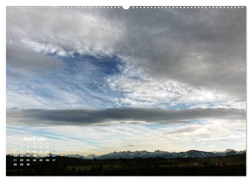 Wolkenträume - Traumwolken (CALVENDO Premium Wandkalender 2025)