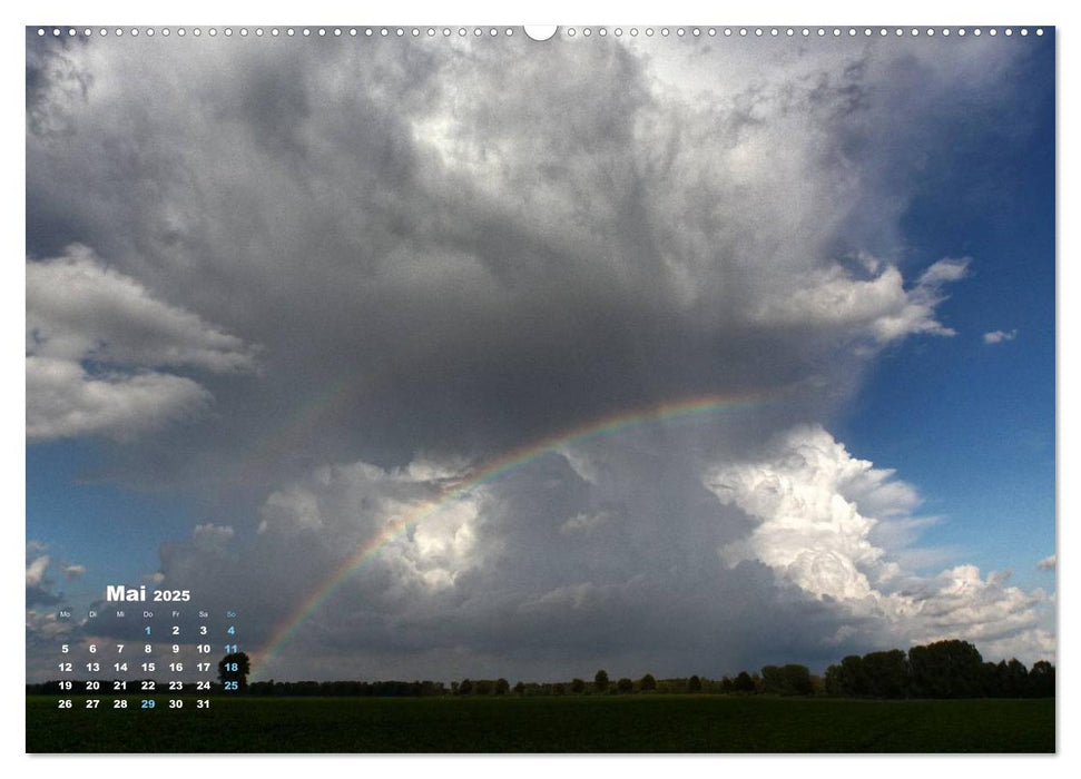 Wolkenträume - Traumwolken (CALVENDO Premium Wandkalender 2025)