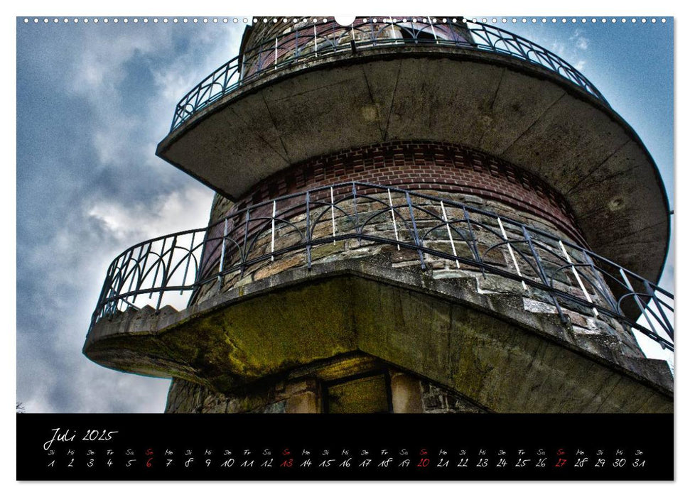 Wuppertal - Stadt der Schwebebahn in HDR (CALVENDO Premium Wandkalender 2025)