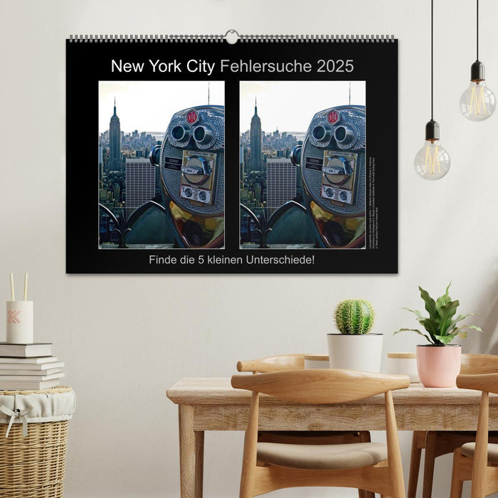 New York City Fehlersuche 2025 (CALVENDO Wandkalender 2025)