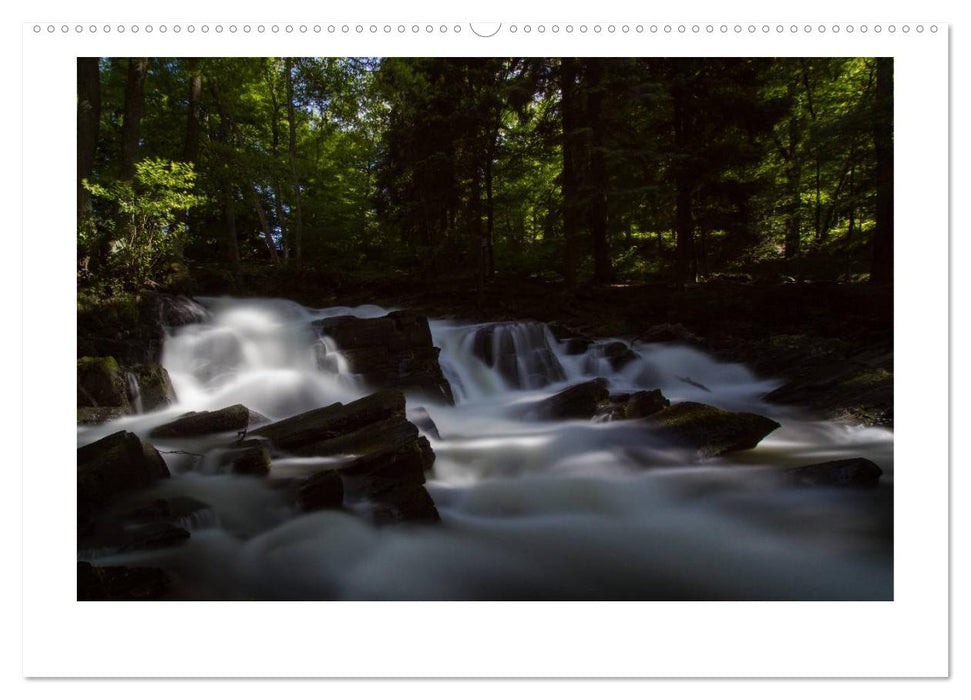 Wildromantische Wasserwelten im Harz (CALVENDO Premium Wandkalender 2025)