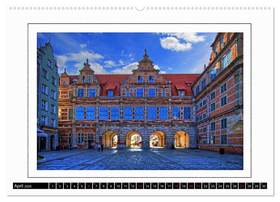 Danzig Gdansk (CALVENDO Premium Wandkalender 2025)