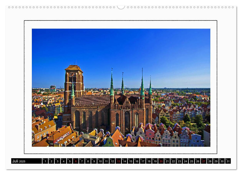 Danzig Gdansk (CALVENDO Premium Wandkalender 2025)