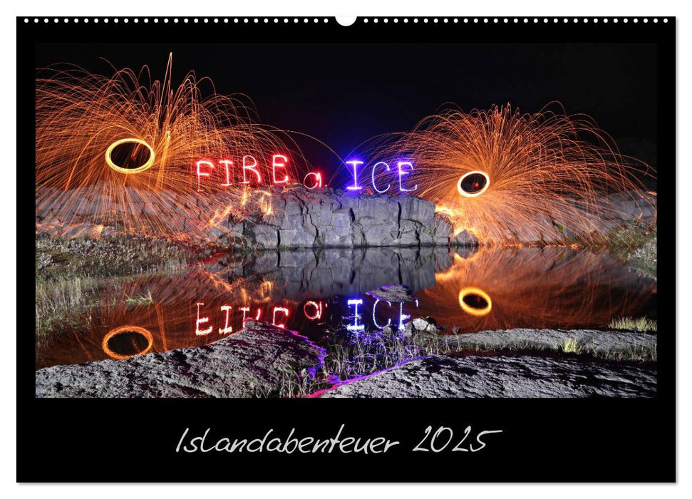 Islandabenteuer 2025 (CALVENDO Wandkalender 2025)