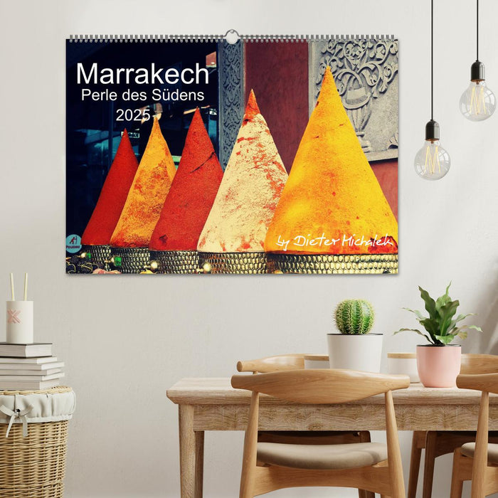 Marrakech - Perle des Südens 2025 (CALVENDO Wandkalender 2025)