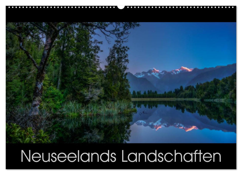 Neuseelands Landschaften (CALVENDO Wandkalender 2025)