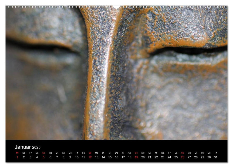 Buddha Die Schönheit liegt im Auge des Betrachters (CALVENDO Premium Wandkalender 2025)