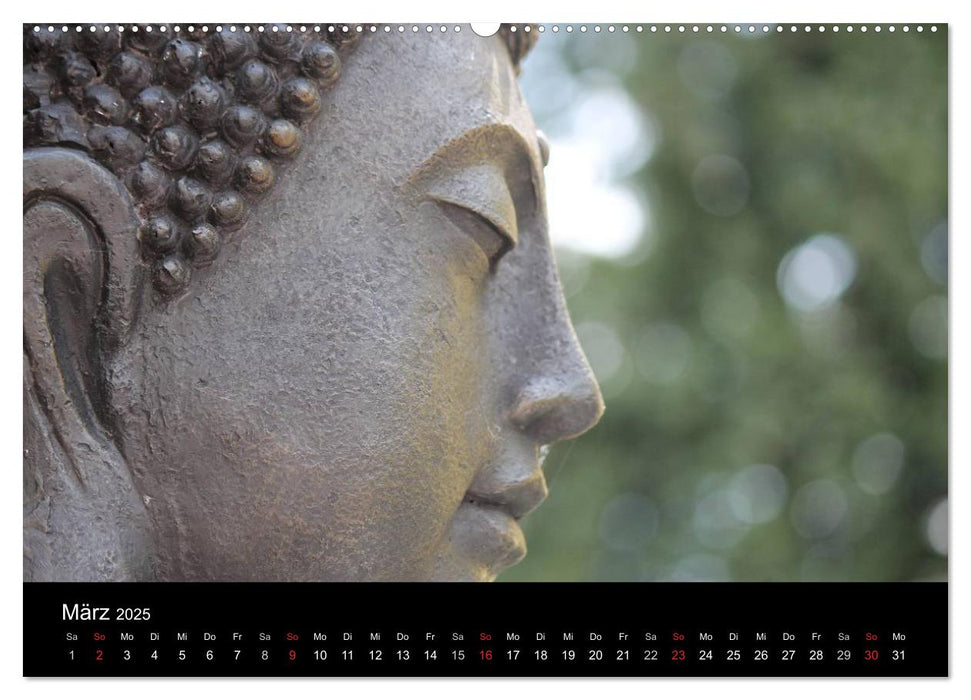 Buddha Die Schönheit liegt im Auge des Betrachters (CALVENDO Premium Wandkalender 2025)