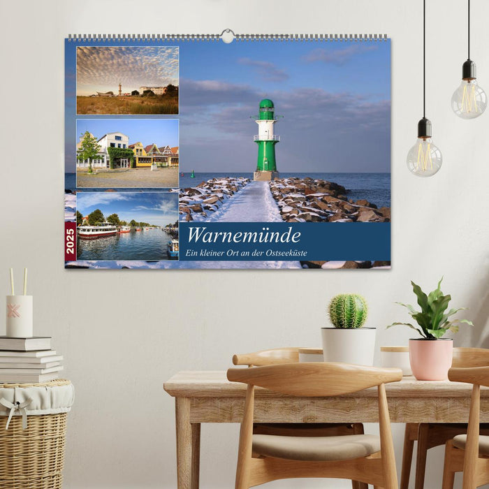 Urlaub in Warnemünde (CALVENDO Wandkalender 2025)