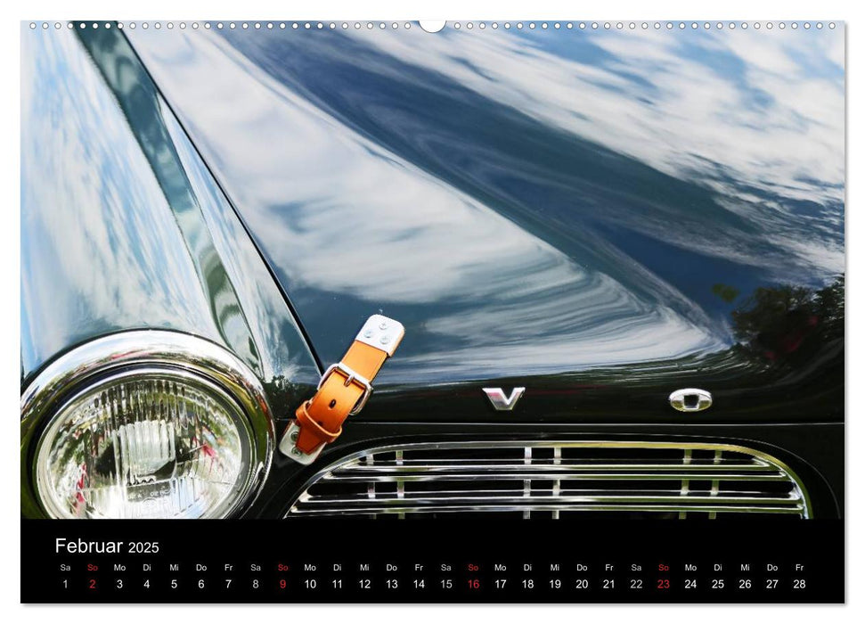 Träume in Chrom - Oldtimer Details (CALVENDO Premium Wandkalender 2025)