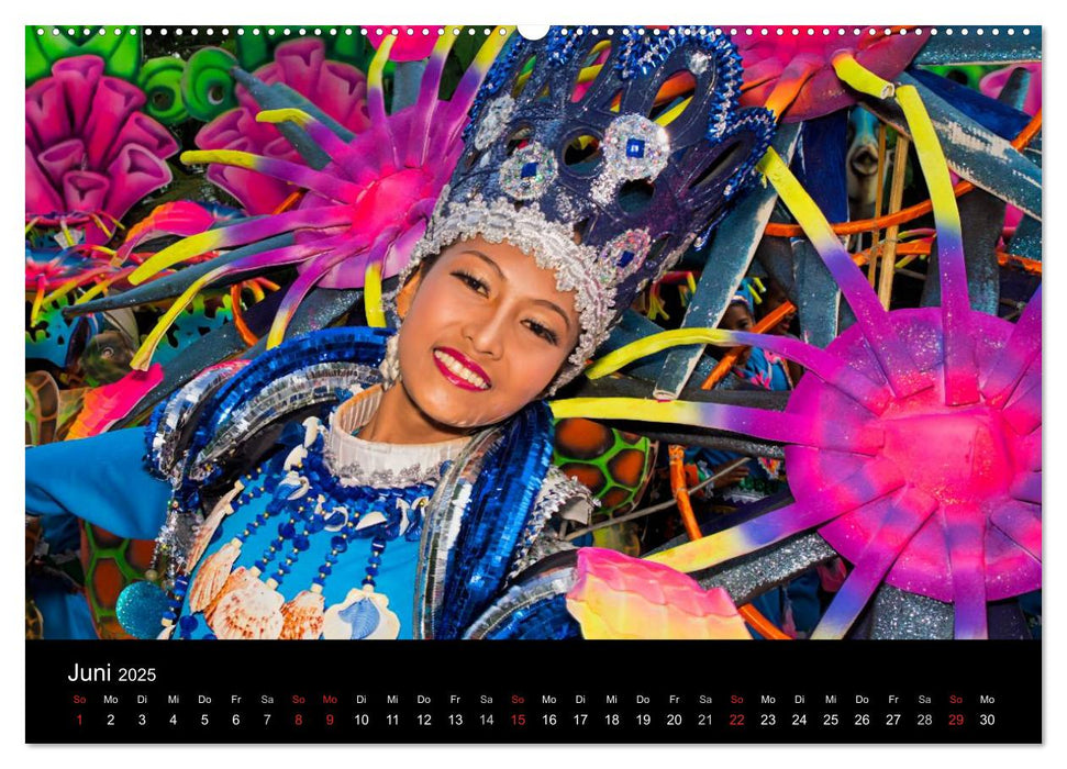 Philippinen - Natur und Fiesta (CALVENDO Premium Wandkalender 2025)