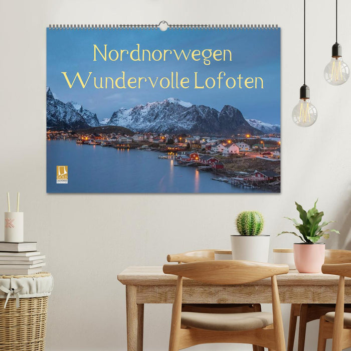 Nordnorwegen - Wundervolle Lofoten (CALVENDO Wandkalender 2025)